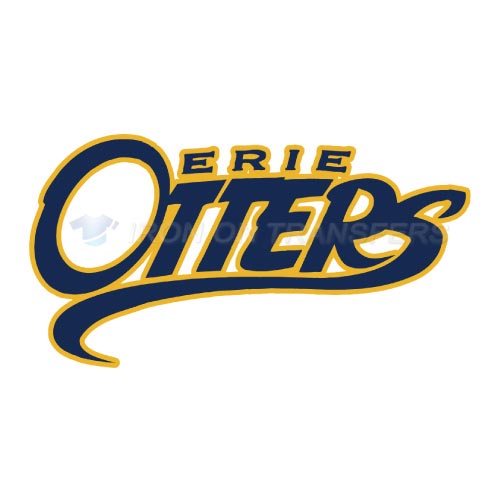 Erie Otters Iron-on Stickers (Heat Transfers)NO.7321